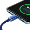 Baseus CAJY000603 Crystal Shine Series Data Cable USB-C - USB-C 100W 1.2m / blue