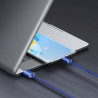 Baseus CAJY000503 Crystal Shine Series Data Cable USB - USB-C 100W 2m / Blue