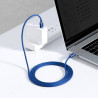Baseus CAJY000703 Crystal Shine Series Data Cable USB-C - USB-C 100W 2m / Blue