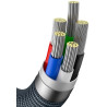 Baseus Crystal Shine Series Data Cable USB-C to Lightning 20W 1.2m / black