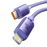 Baseus CAJY000205 Crystal Shine Series Data Cable USB-C to Lightning 20W 1,2m / Purple