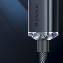 Baseus CAJY000001 Crystal Shine Series Data Cable USB to Lightning 20W 1,2m / black