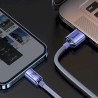 Baseus CAJY000005 Crystal Shine Series Data Cable USB to Lightning 20W 1.2m / purple