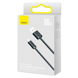 Baseus Dynamic Series Fast Charging Data Cable USB-A to USB-C 100W 2m / Slate Gray