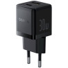 Baseus Palm Fast Charger USB-A + USB-C 30W / black