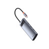 Baseus Metal Gleam Series 7-in-1 USB-C HUB Docking Station / Space Grey