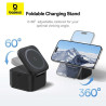 Baseus MagPro 3in1 Magnetic Wireless Charger 25W / Cosmic Black