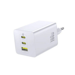 Baseus EnerFill FE11 Fast Charger USB-A + USB-C + USB-C 100W / Moon White