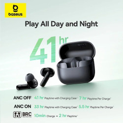 Baseus Bass BF1 NC In-Ear True Wireless Earphones / Galaxy Blue