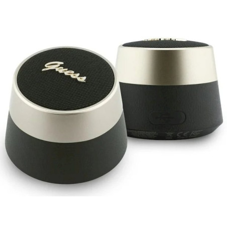 Guess Script Metal Logo Bluetooth Speaker 5W Black