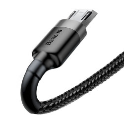 Baseus Cafule Micro USB Cable 2.4A 1m / gray/black