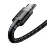 Baseus Cafule Micro USB Cable 2.4A 1m / gray/black