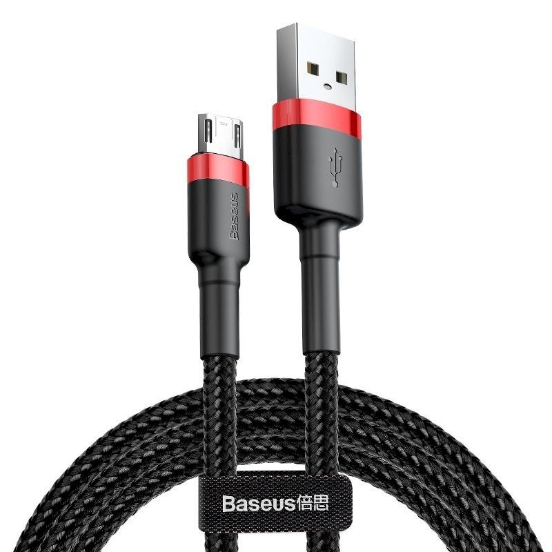 Baseus Cafule Micro USB Cable 1.5A 2m / red/black