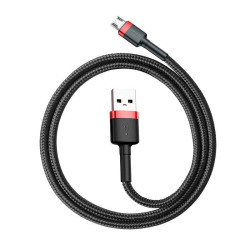 Baseus Cafule Micro USB Cable 1.5A 2m / red/black