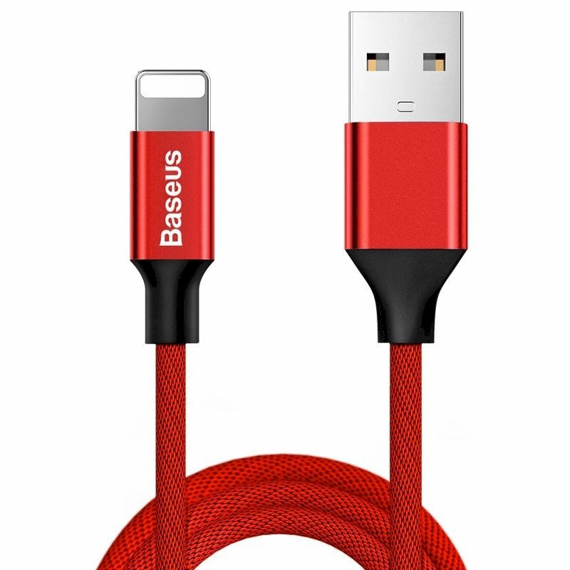 Baseus Yiven Lightning Cable 180 cm 2A / red