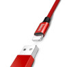 Baseus Yiven Lightning Cable 180 cm 2A / red