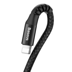 Baseus Spring-loaded cable Lightning 1m 2A / black