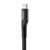 Baseus Spring-loaded cable Lightning 1m 2A / black