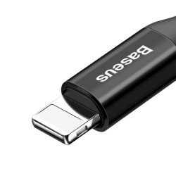Baseus Spring-loaded cable Lightning 1m 2A / black
