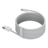 Baseus Simple Wisdom Data Cable Kit USB to Lightning 2.4A 1.5m (2pcs/set) / white