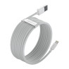 Baseus Simple Wisdom Data Cable Kit USB to Lightning 2.4A 1.5m (2pcs/set) / white