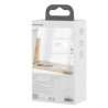 Baseus Simple Wisdom Data Cable Kit USB to Lightning 2.4A 1.5m (2pcs/set) / white
