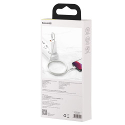Baseus High Density Braided USB-C to Lightning Cable 20W PD 2m / white