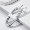 Baseus Simple Wisdom Data Cable Kit USB to Micro 2.1A (2PCS/Set) 1.5m / white