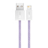 Baseus Dynamic Charging Cable USB to Lightning 2.4A 2m / Purple