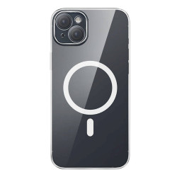 Baseus Magnetic Crystal Clear Phone Case for iPhone 13 / transparent