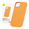 Baseus Fauxther Series Phone Case for iPhone 15 Plus / orange