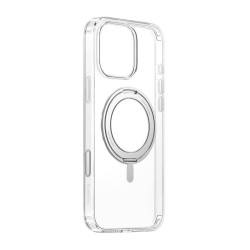Baseus SkyRing 360° Magnetic Case with Stand for iPhone 16 Pro / transparent