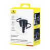 Baseus Enjoyment Max Car Charger with USB-C + Lightning Cables and USB-A + USB-C Ports 90W / black