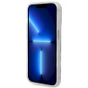 Guess GUHMP14LHTRMS Metal Outline Magsafe Hardcase for iPhone 14 Pro 6,1" / silver