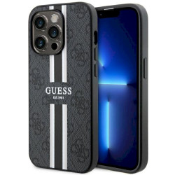Guess GUHMP14LP4RPSK Hardcase 4G Printed Stripes MagSafe for iPhone 14 Pro 6.1" / black