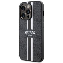 Guess GUHMP14LP4RPSK Hardcase 4G Printed Stripes MagSafe for iPhone 14 Pro 6.1" / black