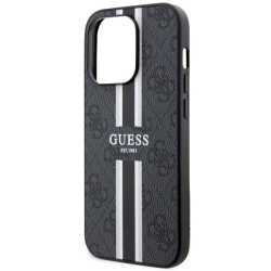Guess GUHMP14LP4RPSK Hardcase 4G Printed Stripes MagSafe for iPhone 14 Pro 6.1" / black