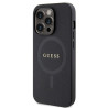 Guess GUHMP14LPSAHMCK Saffiano MagSafe Hardcase for iPhone 14 Pro 6.1" / black