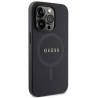 Guess GUHMP14LPSAHMCK Saffiano MagSafe Hardcase for iPhone 14 Pro 6.1" / black