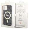 Guess GUHMP14MH4STK Hardcase 4G MagSafe for iPhone 14 Plus / 15 Plus 6.7" / black