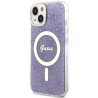 Guess GUHMP14MH4STU Hardcase 4G MagSafe for iPhone 14 Plus / 15 Plus 6.7" / purple