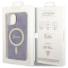 Guess GUHMP14MH4STU Hardcase 4G MagSafe for iPhone 14 Plus / 15 Plus 6.7" / purple