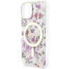 Guess GUHMP14MHCFWST Hardcase Flower MagSafe for iPhone 14 Plus / 15 Plus 6.7"