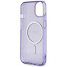 Guess GUHMP14MHCMCGU Hardcase Glitter Gold MagSafe for iPhone 14 Plus / 15 Plus 6.7" / purple