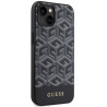 Guess GUHMP14MHGCFSEK hardcase GCube Stripes MagSafe for iPhone 14 Plus / 15 Plus 6.7" / black