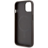 Guess GUHMP14MP4RPSW Hardcase 4G Printed Stripes MagSafe for iPhone 14 Plus / 15 Plus 6.7" / brown