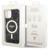 Guess GUHMP14MPCUMAK Hardcase Marble MagSafe for iPhone 14 Plus/15 Plus 6.7" / black