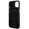 Guess GUHMP14MU4GPRK Hardcase 4G Logo Plate MagSafe for iPhone 14 Plus/15 Plus 6.7" / black