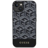 Guess GUHMP14SHGCFSEK GCube Stripes MagSafe Hardcase for iPhone 14 / 15 / 13 6.1" / black