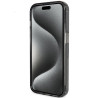 Guess GUHMP14SHRSGSK Hardcase Ring Stand Script Glitter MagSafe for iPhone 14 / 15 / 13 6.1" / black